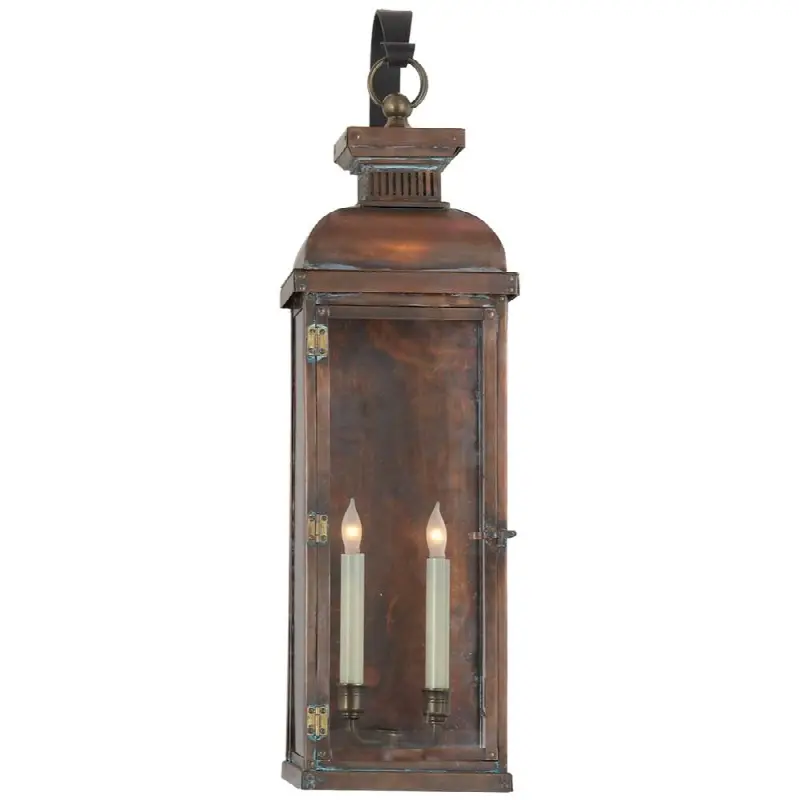 Suffork Tall Scroll Arm Lantern