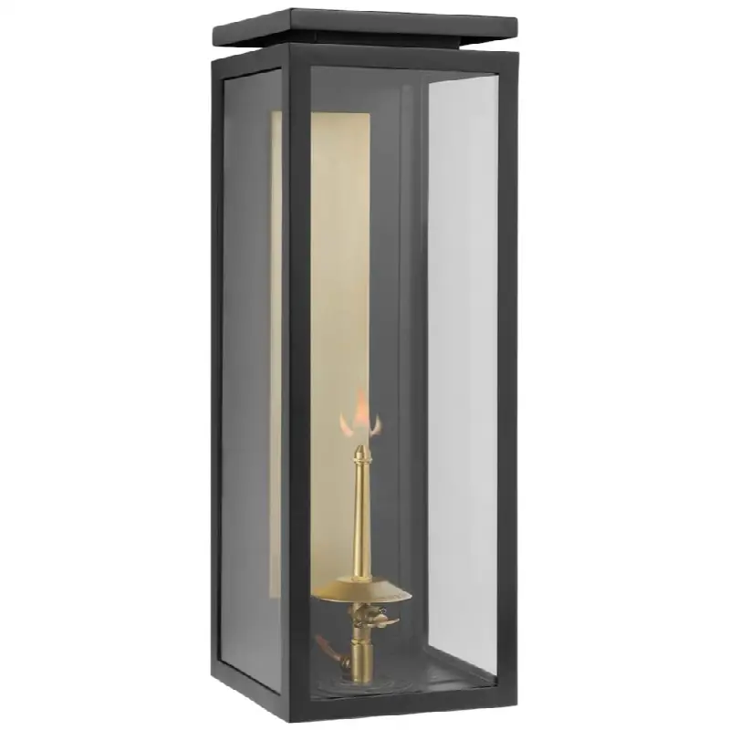 Fresno Large 3/4 Gas Wall Lantern
