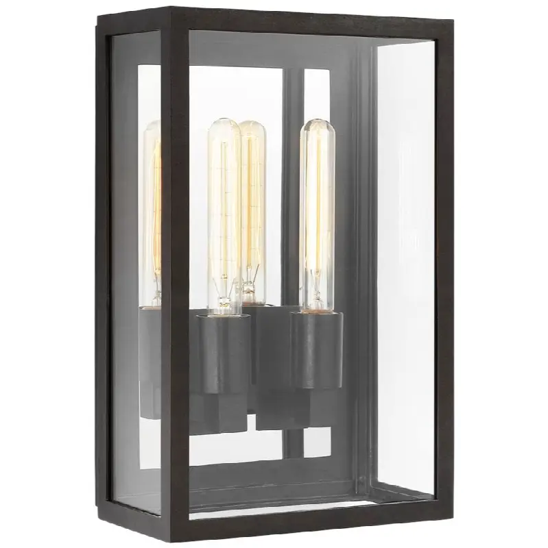 Fresno Medium 2-light 3/4 Wall Lantern