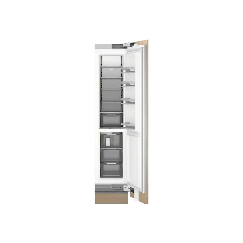 30" VTZ PREMIUM Column Freezer, Panel Ready, 15.6 cu ft, Stainless Interior, Ice Only, Right Hinge (Includes Joiner Kit) - Advanced Energy