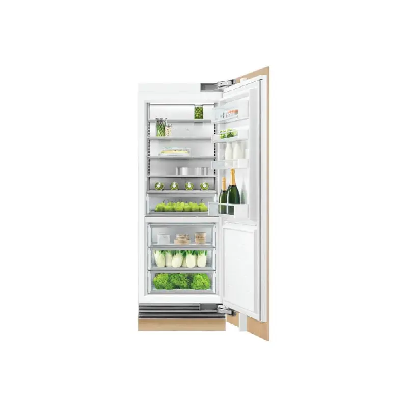 30 Inch VTZ Column Refrigerator, Panel Ready, 16.3 cu ft, Stainless Interior, Internal Water, Right Hinge