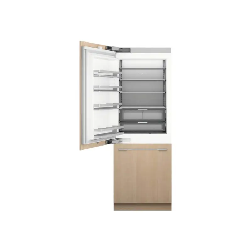 30" VTZ PREMIUM Column Bottom Mount Refrigerator Freezer, Panel Ready, 15.9 cu ft, Stainless Interior, Ice and Internal Water, Left Hinge - Advanced Energy