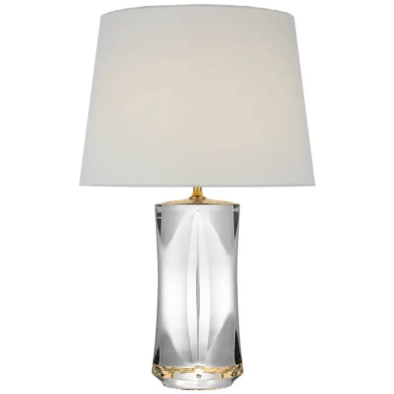 Figlia 28" Cordless V-cut Round Table Lamp
