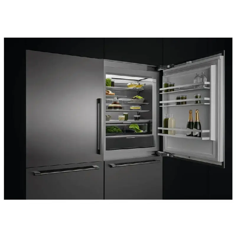 36" VTZ Column Bottom Mount Refrigerator Freezer, Panel Ready, VTB, Stainless Interior, Ice & Internal Water, Left Hinge