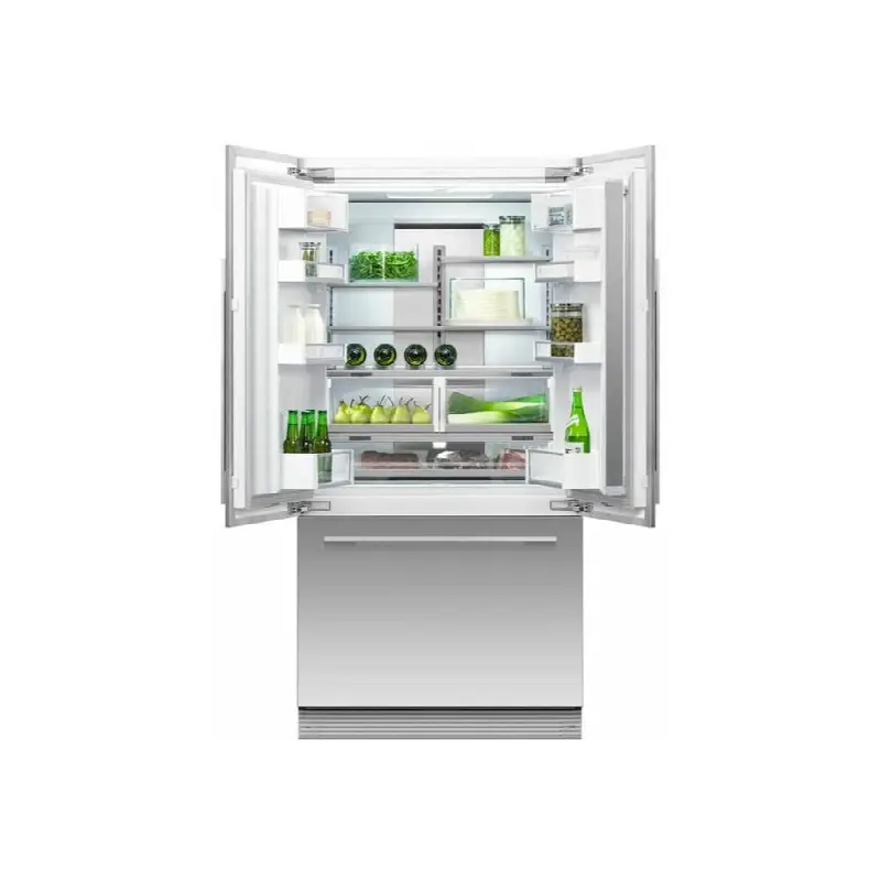 36” French Door Refrigerator Freezer, 72” H, 16.8 cu ft, F&P Stainless Panel Req, Ice & External Water **Requires - RD3672AU**