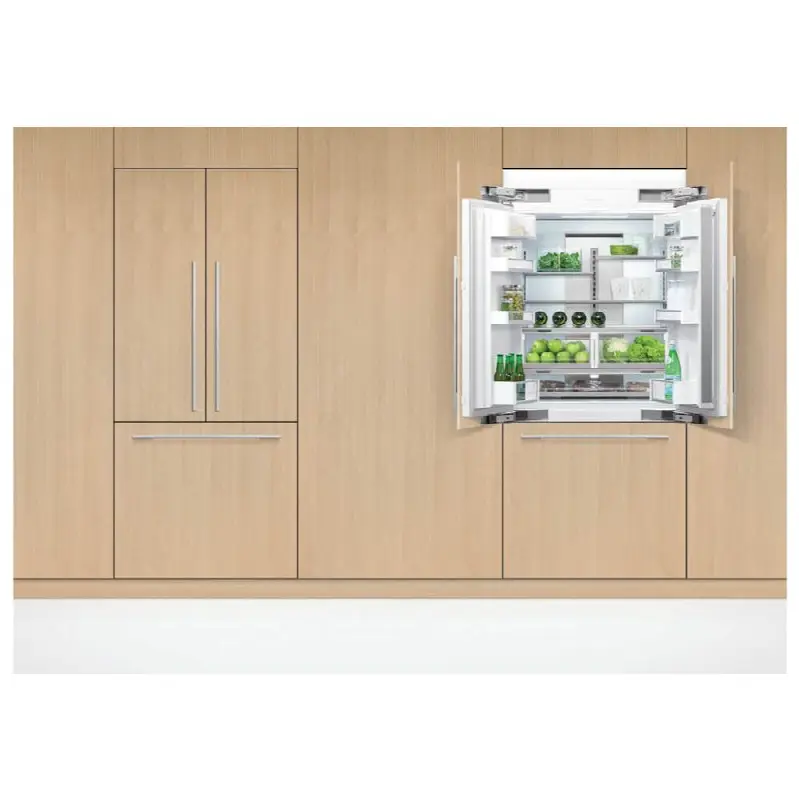 36” French Door Refrigerator Freezer, 80 Inch H, 16.8 cu ft, Panel Ready, Ice Only