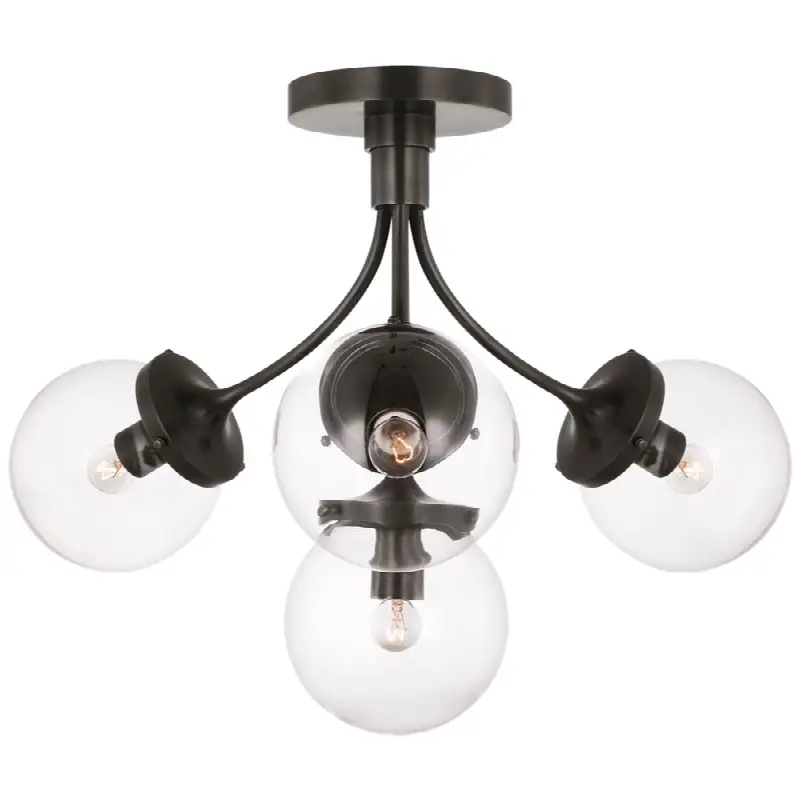 Prescott Medium Semi-flush Mount