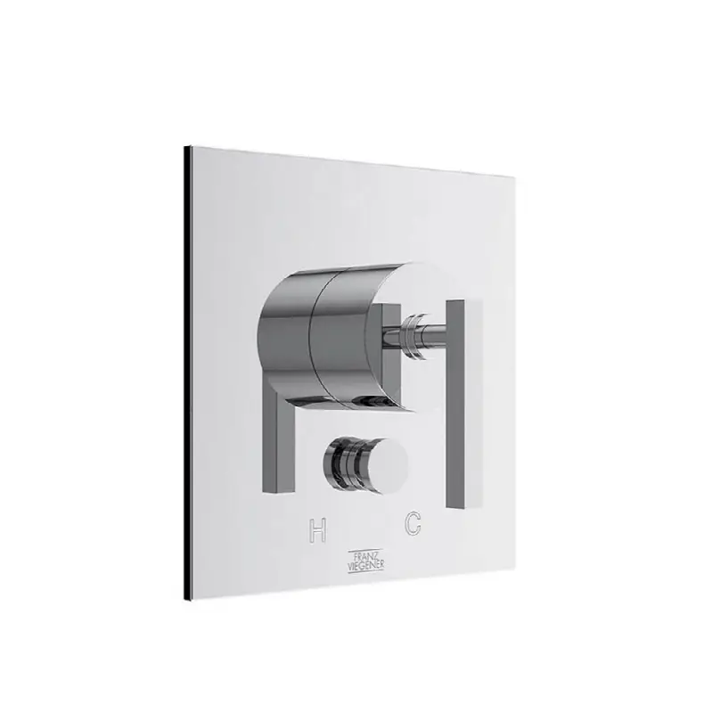 Pressure balance valve with diverter - trim only