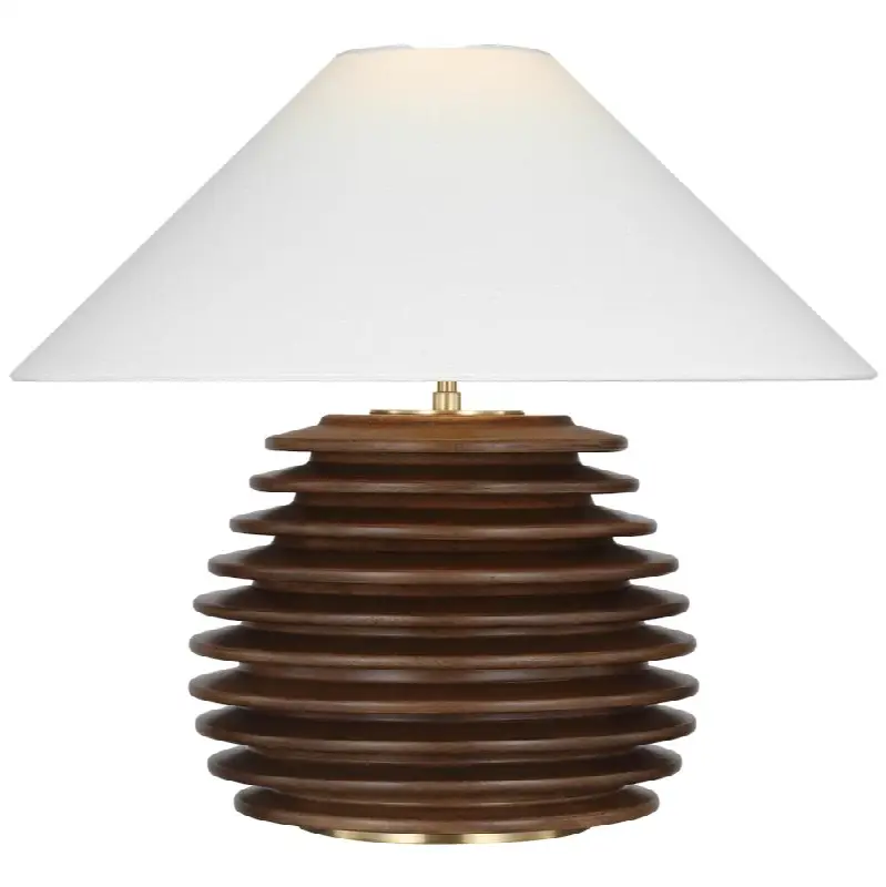 Crenelle 20" Stacked Table Lamp