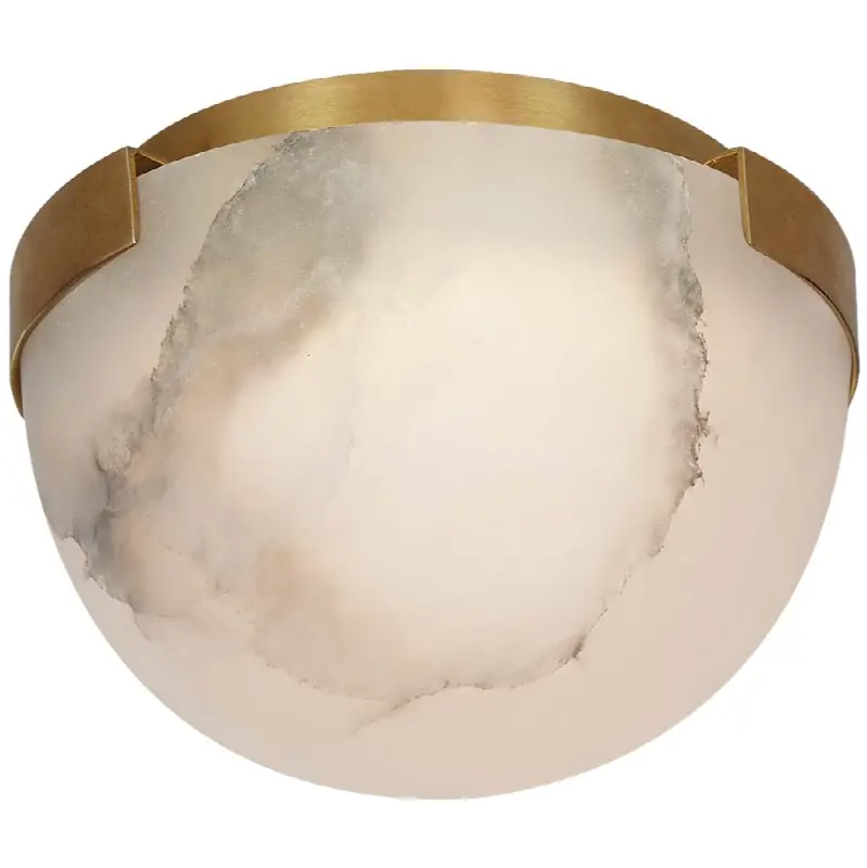 Melange 5" Solitaire Flush Mount