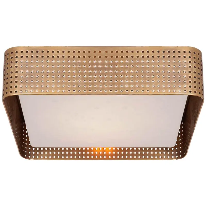 Precision Large Square Flush Mount