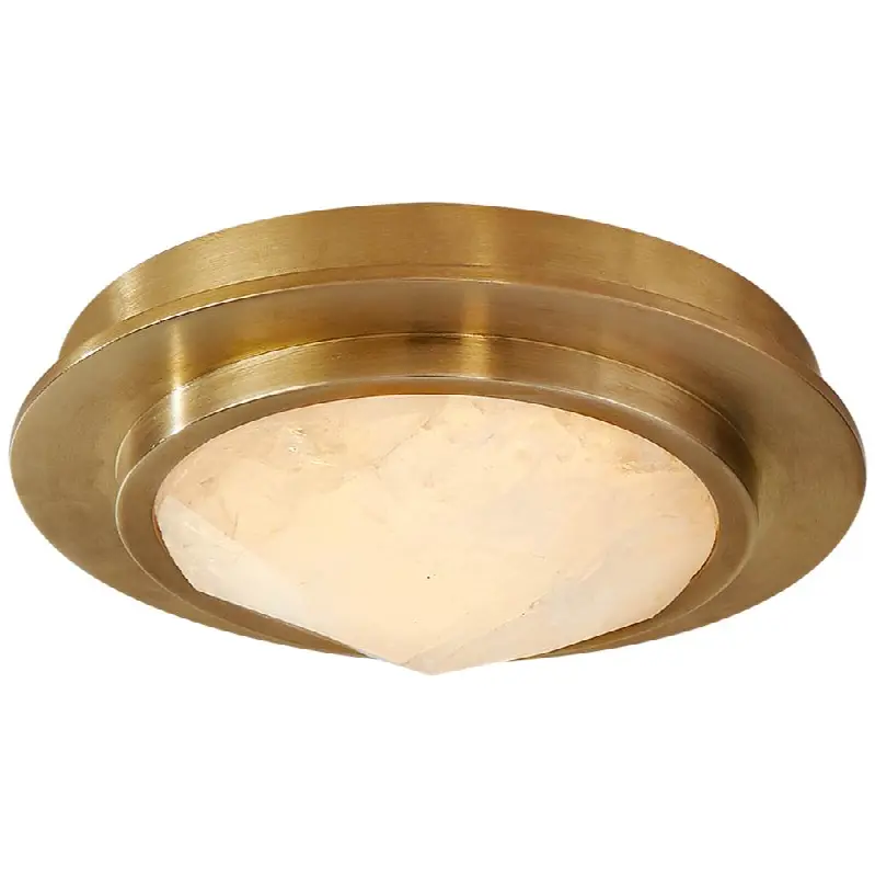 Halcyon 5" Solitaire Bezel Flush Mount