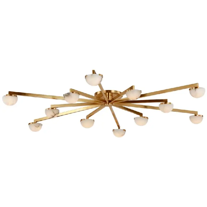 Pedra Grande Staggered Arm Flush Mount