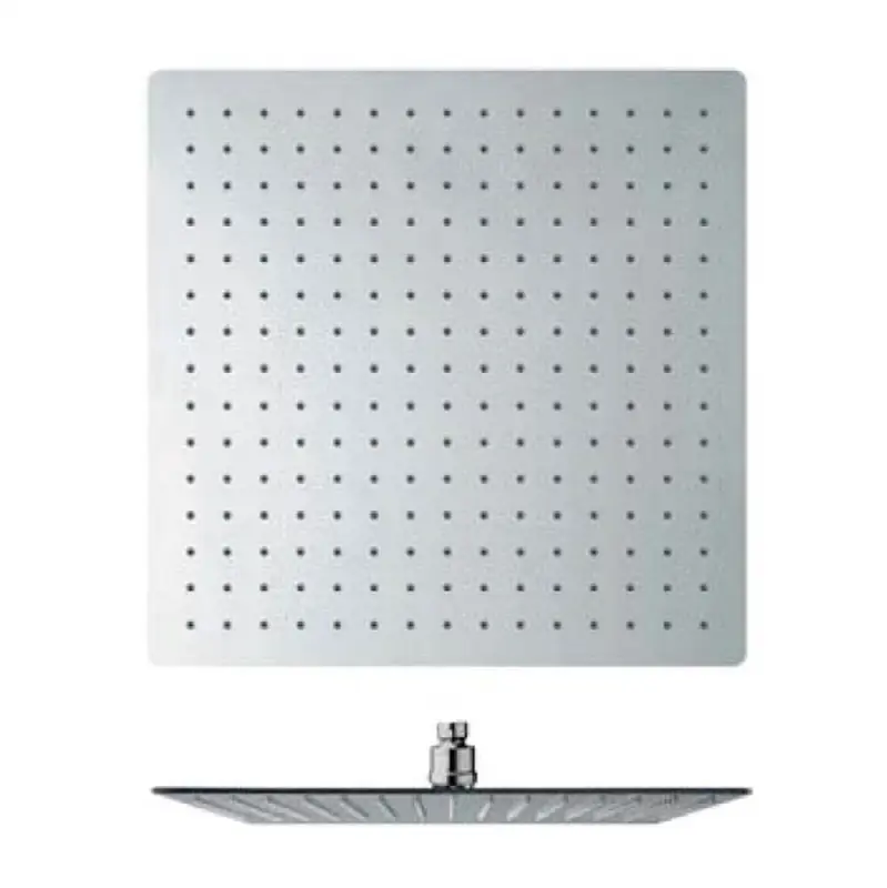 16" square stainless steel rain head. Flow Rate 1.75 GPM