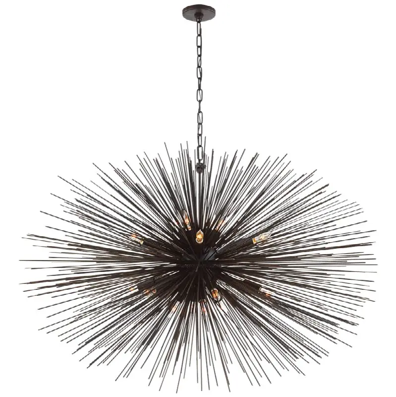 Strada Large Oval Chandelier