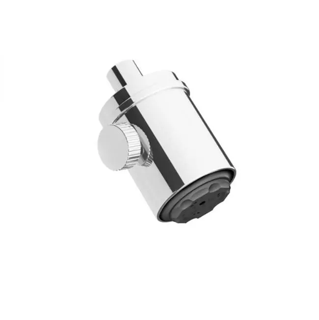 Adjustable multifunctional showerhead solid brass shell and handle.