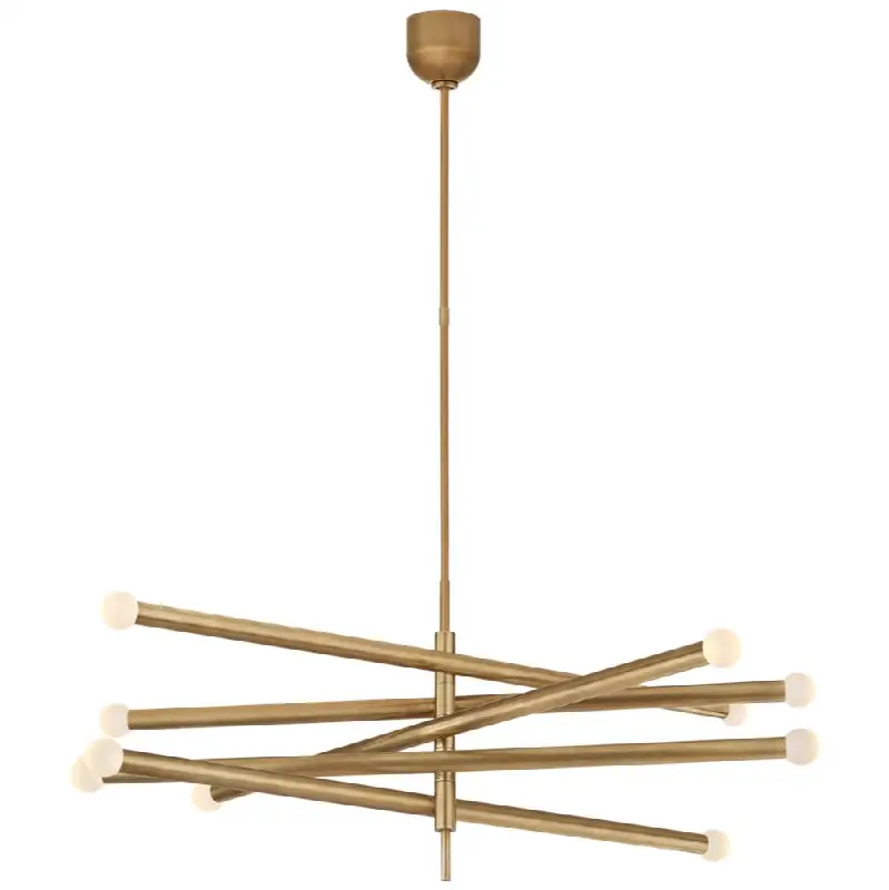 Rousseau Grande Ten Light Articulating Chandelier