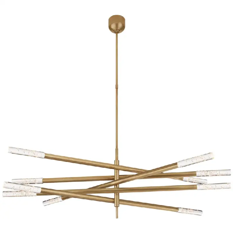 Rousseau Grande Ten Light Articulating Chandelier