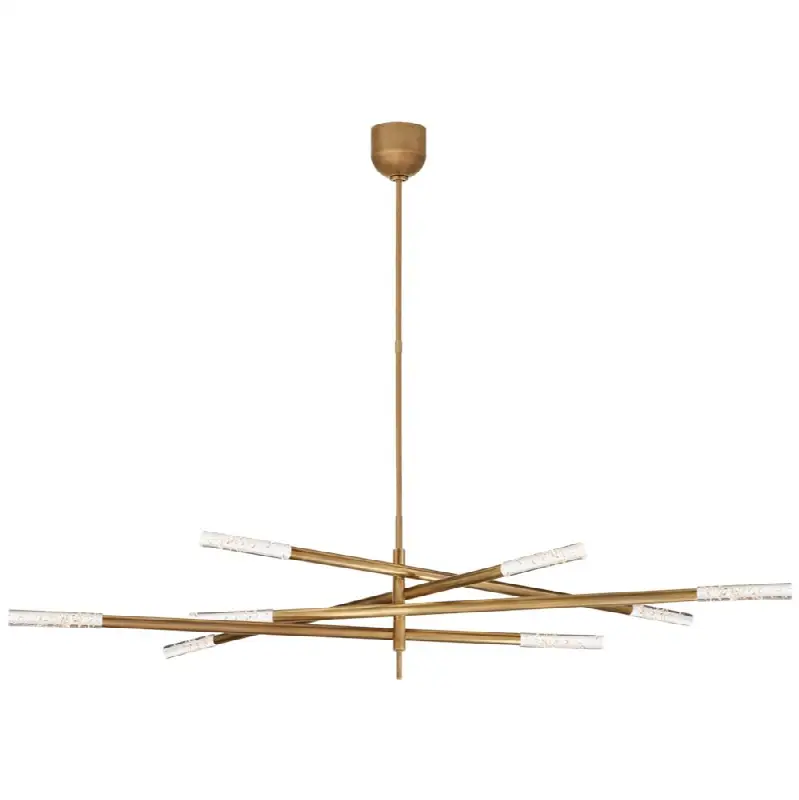 Rousseau Grande Eight Light Articulating Chandelier