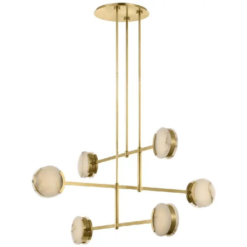 Melange 54" Multi-positional Chandelier