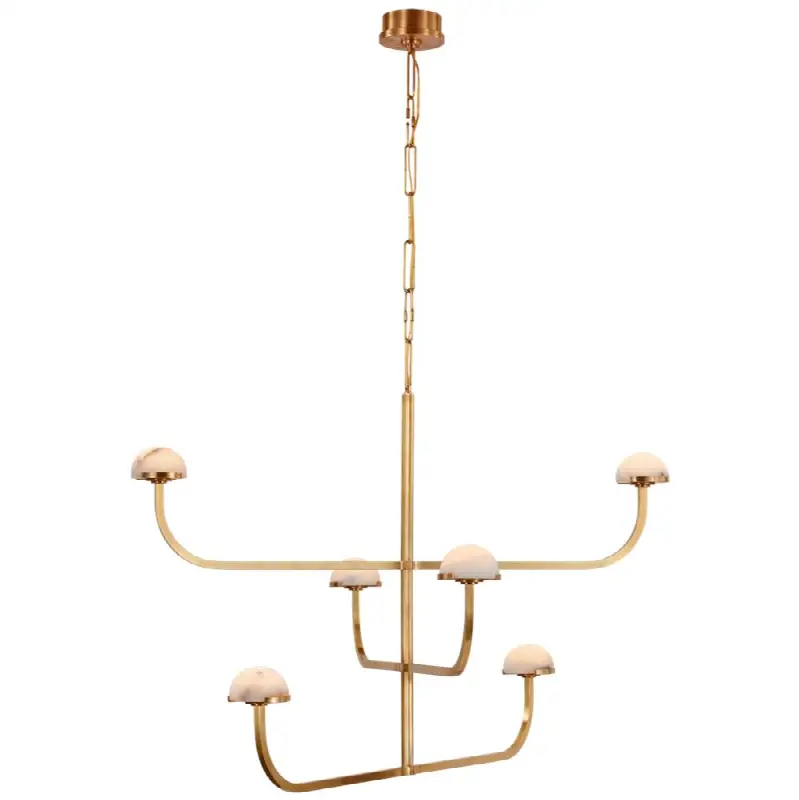 Pedra Three Tier Shallow Chandelier