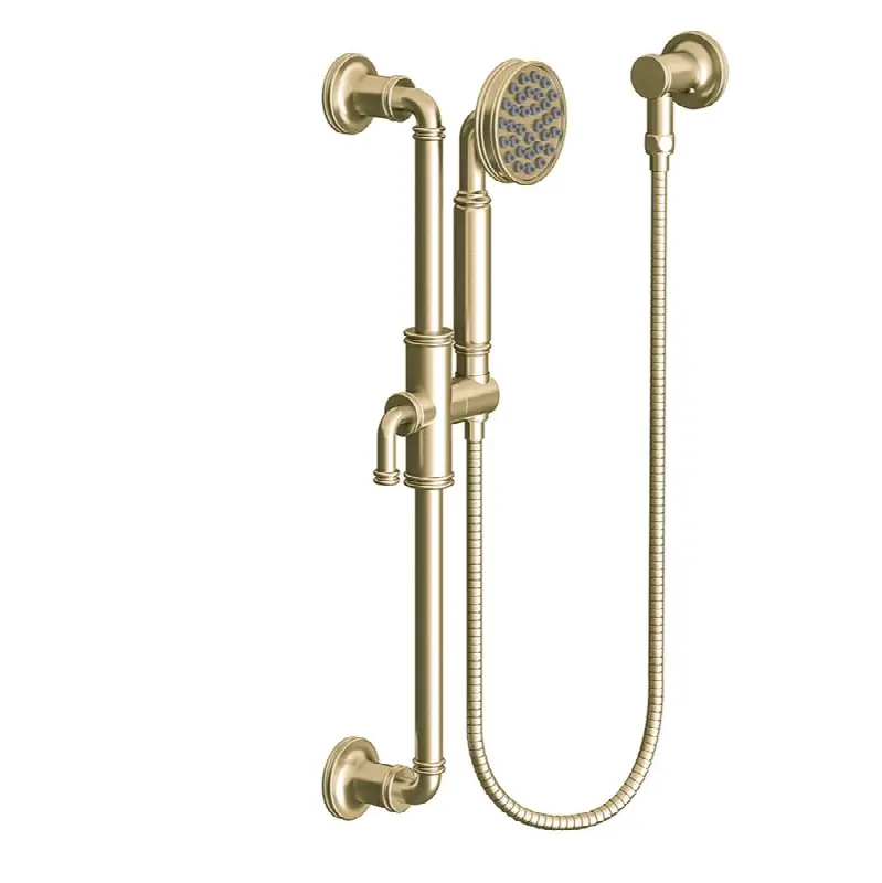 Slidebar with handshower assembly and elbow