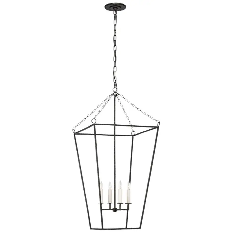 Malloy 18" Open Frame Forged Lantern