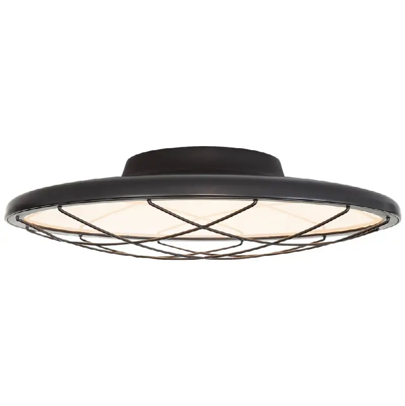 Dot 16" Caged Flush Mount