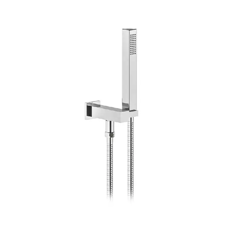 Hand shower assembly. All in one swivel holder and water supply, 1/2" NPT Female