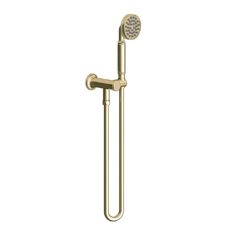 Hand shower assembly. All in one swivel holder and water supply.