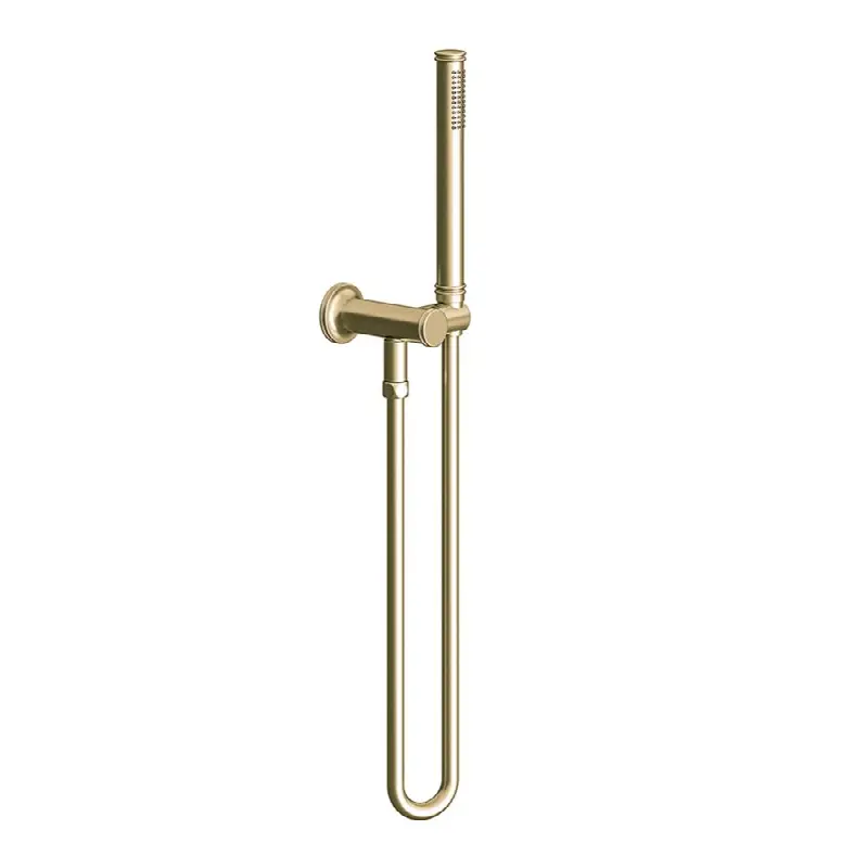 Hand shower assembly. All in one swivel holder and water supply, 1/2" NPT Female