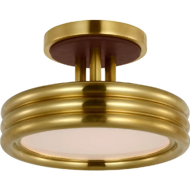 Hudson St. 8" Semi-flush Mount