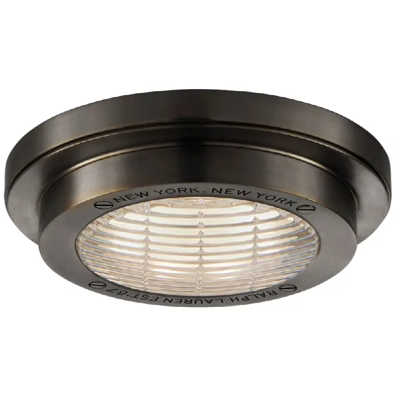 Grant 6.25" Solitaire Flush Mount