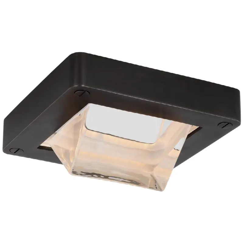 Rolland 5" Solitaire Flush Mount