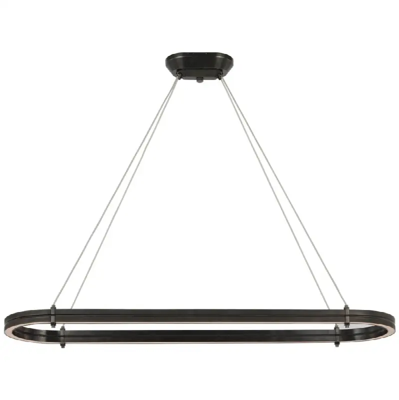 Paxton 54" Oval Linear Chandelier