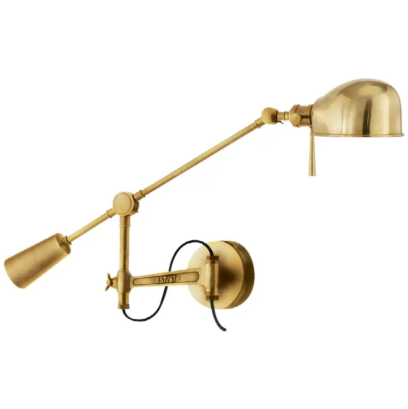 Rl '67 Boom Arm Wall Lamp