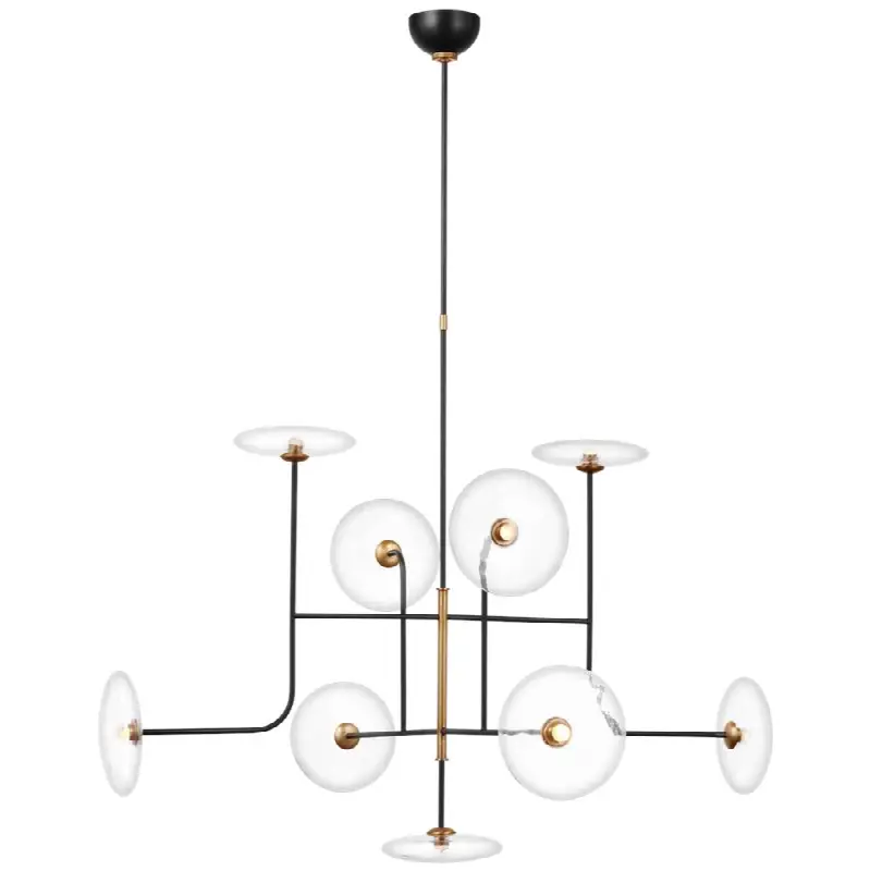Calvino X-large Arched Chandelier
