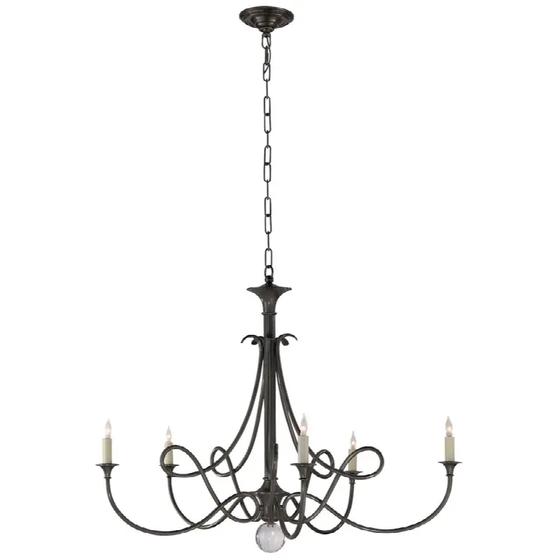 Double Twist Large Chandelier