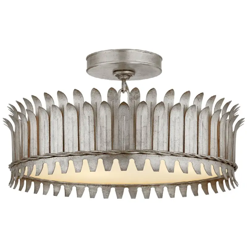Leslie 16" Semi-flush