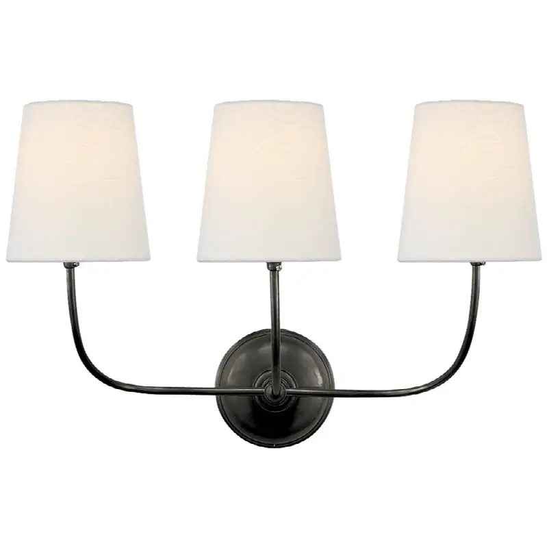 Vendome Triple Sconce