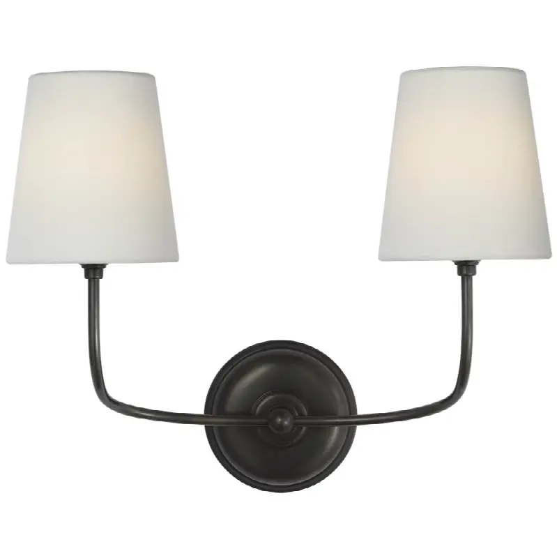 Vendome 16" Cordless Double Sconce