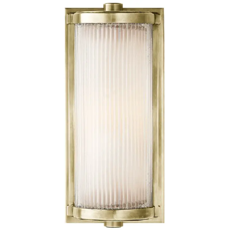 Dresser Short Glass Rod Light