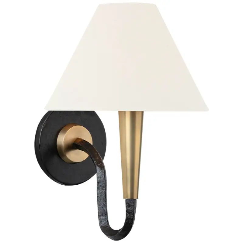 Cavalli 13" J-arm Sconce