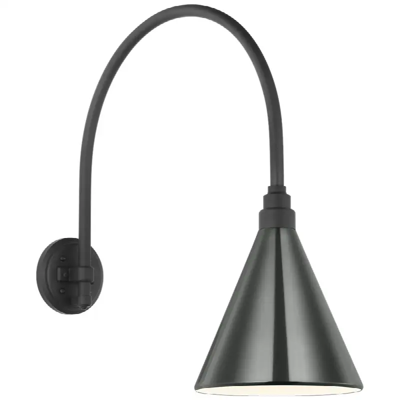 Academy 19.5" Arched Mack Barn Light
