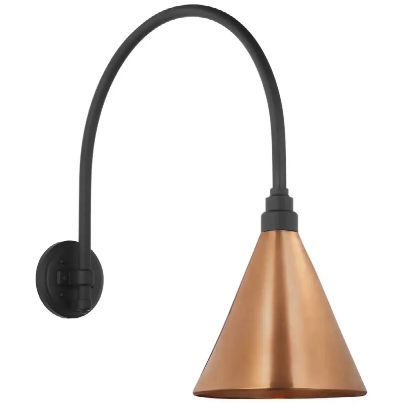 Academy 19.5" Arched Mack Barn Light