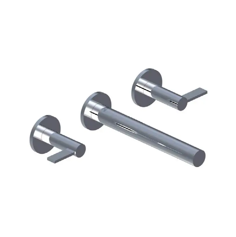 Wall-mounted lavatory faucet