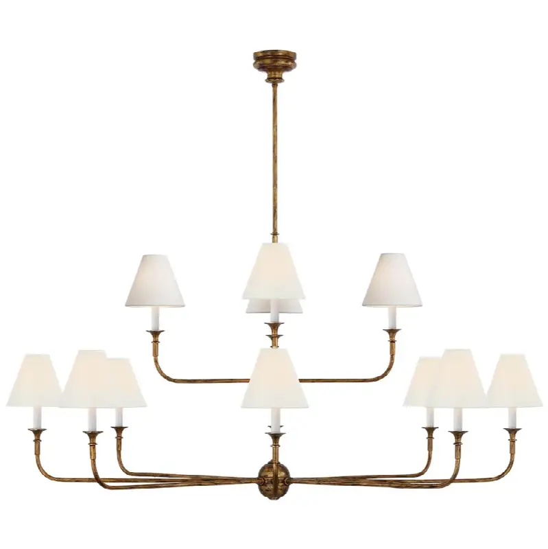 Piaf Grande Two-tier Chandelier