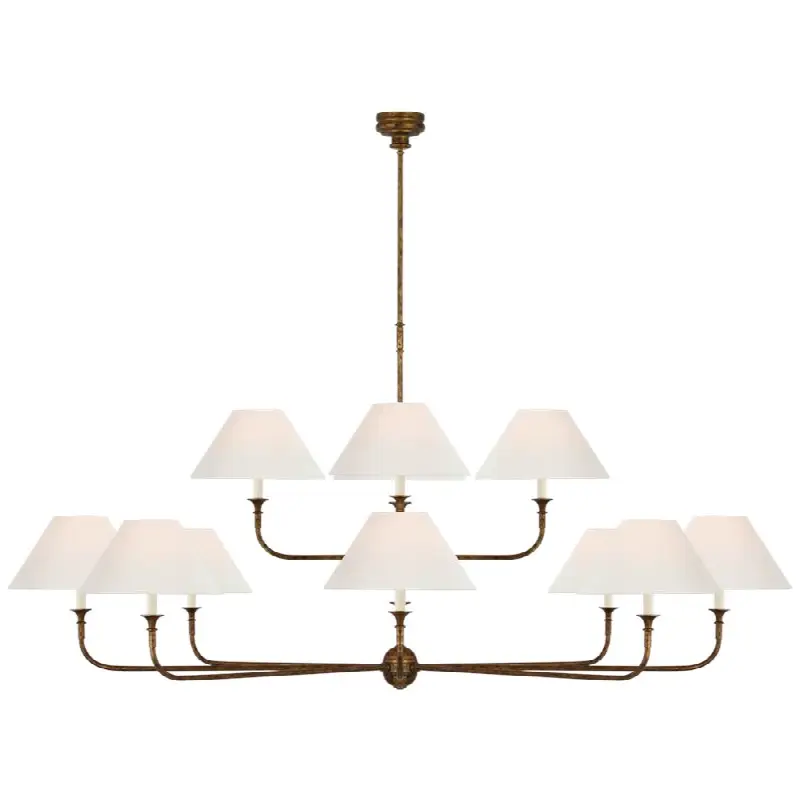 Piaf Oversized Two Tier Chandelier