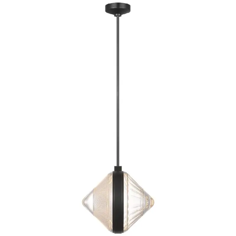 Copper Coast 15" Karo And Olive Cut Pendant