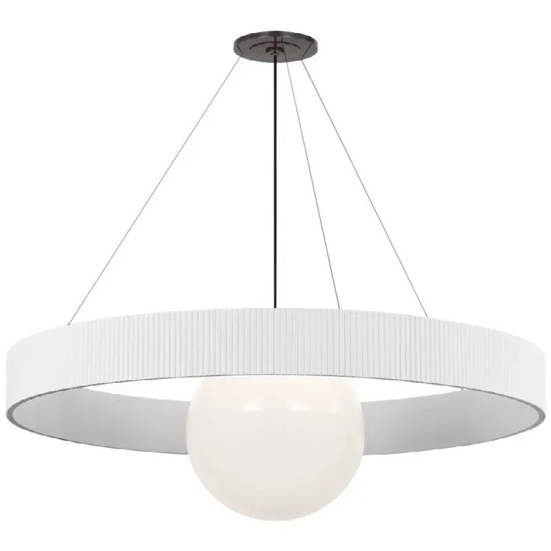 Arena 53" Ring And Globe Chandelier